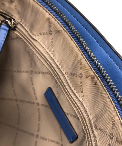 MICHAEL KORS（マイケルコース）MICHAEL KORS (マイケルコース) 2WAYバッグ ブルー×スカイブルーの古着・服飾アイテム