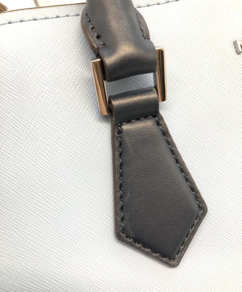 MICHAEL KORS（マイケルコース）MICHAEL KORS (マイケルコース) 2WAYバッグ ブルー×スカイブルーの古着・服飾アイテム