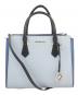 MICHAEL KORS（マイケルコース）の古着「2WAYバッグ」｜ブルー×スカイブルー