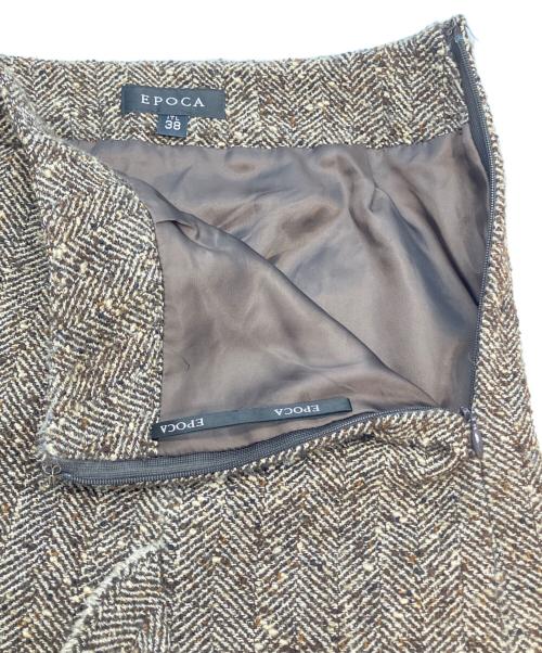 EPOCA（エポカ）EPOCA (エポカ) ミディスカート ブラウン サイズ:38の古着・服飾アイテム