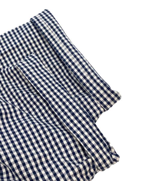 NIGEL CABOURN（ナイジェルケーボン）NIGEL CABOURN (ナイジェルケーボン) 半袖シャツ ブルー×ホワイト サイズ:52の古着・服飾アイテム