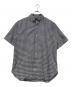 NIGEL CABOURN（ナイジェルケーボン）の古着「半袖シャツ」｜ブルー×ホワイト