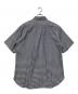 NIGEL CABOURN (ナイジェルケーボン) 半袖シャツ ブルー×ホワイト サイズ:52：9000円