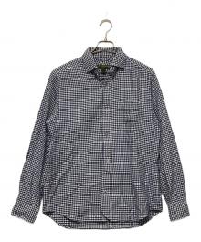 NIGEL CABOURN（ナイジェルケーボン）の古着「長袖シャツ」｜ブルー×ホワイト