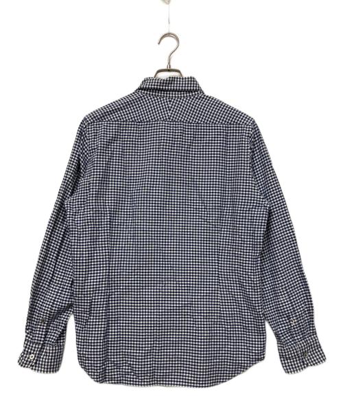 NIGEL CABOURN（ナイジェルケーボン）NIGEL CABOURN (ナイジェルケーボン) 長袖シャツ ブルー×ホワイト サイズ:48の古着・服飾アイテム