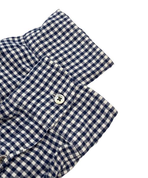 NIGEL CABOURN（ナイジェルケーボン）NIGEL CABOURN (ナイジェルケーボン) 長袖シャツ ブルー×ホワイト サイズ:48の古着・服飾アイテム