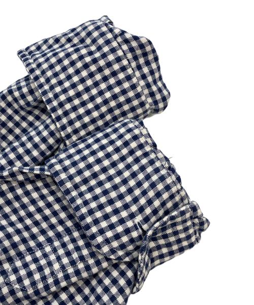 NIGEL CABOURN（ナイジェルケーボン）NIGEL CABOURN (ナイジェルケーボン) 長袖シャツ ブルー×ホワイト サイズ:48の古着・服飾アイテム