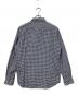 NIGEL CABOURN (ナイジェルケーボン) 長袖シャツ ブルー×ホワイト サイズ:48：7000円