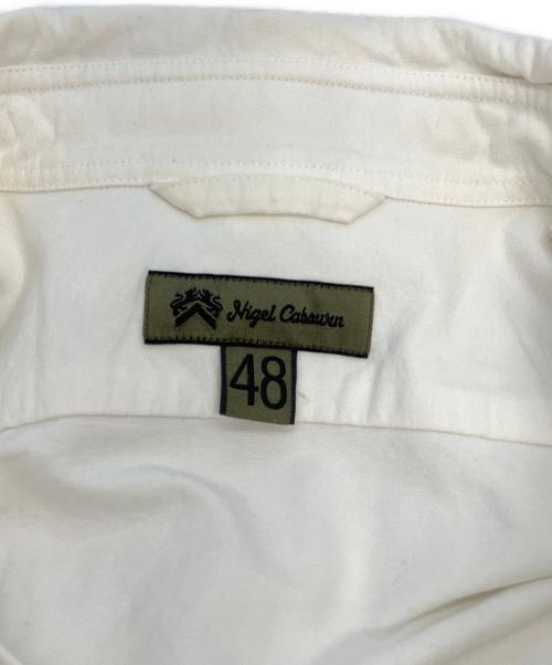 NIGEL CABOURN（ナイジェルケーボン）NIGEL CABOURN (ナイジェルケーボン) 長袖シャツ ホワイト サイズ:48の古着・服飾アイテム