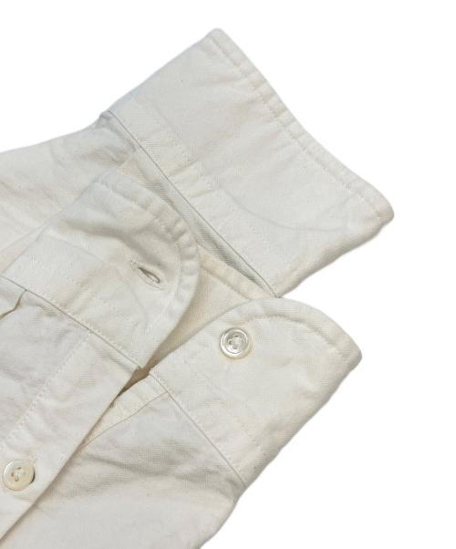 NIGEL CABOURN（ナイジェルケーボン）NIGEL CABOURN (ナイジェルケーボン) 長袖シャツ ホワイト サイズ:48の古着・服飾アイテム