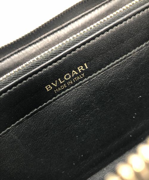 BVLGARI（ブルガリ）BVLGARI (ブルガリ) 長財布 ブラックの古着・服飾アイテム