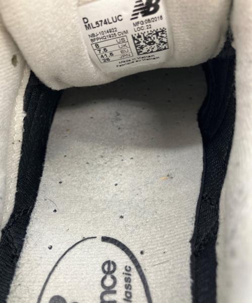 NEW BALANCE（ニューバランス）NEW BALANCE (ニューバランス) スニーカー ブラック サイズ:26の古着・服飾アイテム