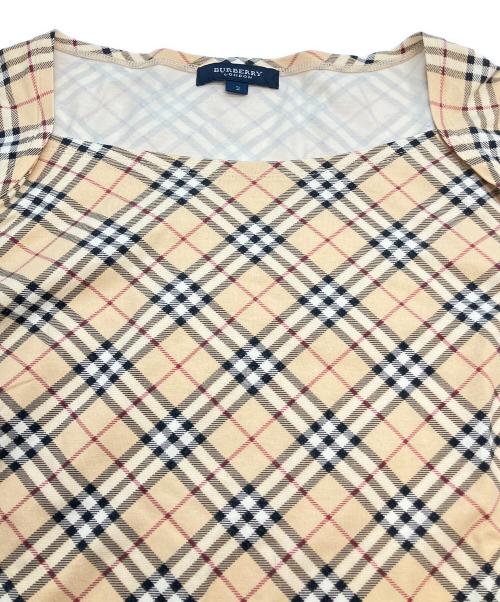 BURBERRY LONDON（バーバリーロンドン）BURBERRY LONDON (バーバリーロンドン) 長袖カットソー ベージュ サイズ:2の古着・服飾アイテム