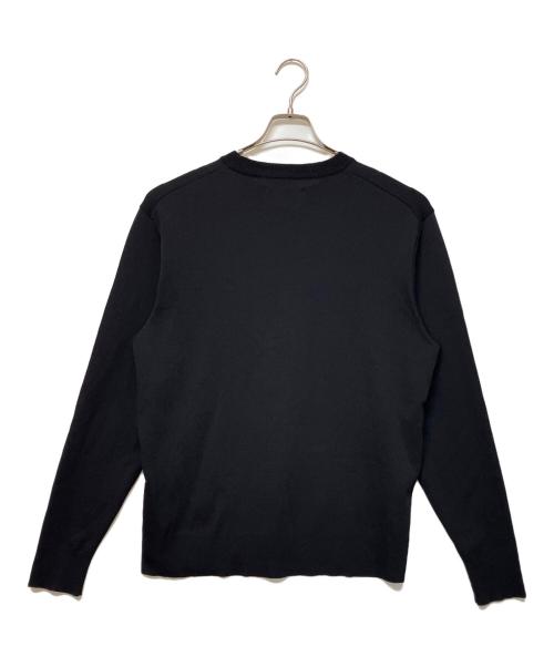 UNITED TOKYO（ユナイテッドトーキョー）UNITED TOKYO (ユナイテッドトーキョー) 18G サーブルストレッチクルーネックニット ブラック サイズ:1の古着・服飾アイテム
