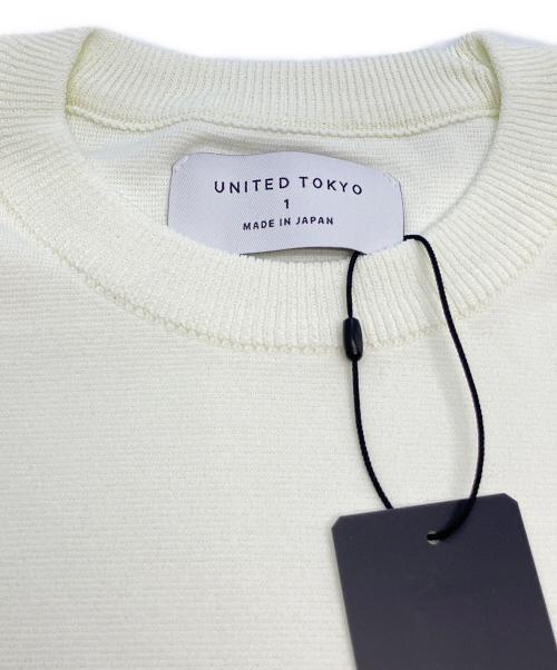 UNITED TOKYO（ユナイテッドトーキョー）UNITED TOKYO (ユナイテッドトーキョー) 薄手ニット アイボリー サイズ:1の古着・服飾アイテム