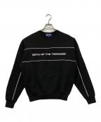 BoTTボット）の古着「Paneled Crewneck」｜ブラック
