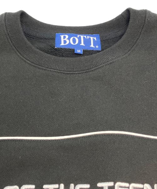 BoTT（ボット）BoTT (ボット) Paneled Crewneck ブラック サイズ:SIZE Mの古着・服飾アイテム