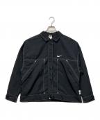 NIKEナイキ）の古着「ジップジャケット」｜ブラック