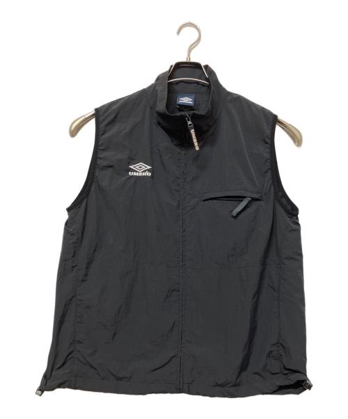 UMBRO（アンブロ）UMBRO (アンブロ) FREAK'S STORE (フリークスストア) ナイロンベスト ブラック サイズ:SIZE Mの古着・服飾アイテム
