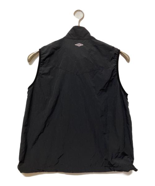 UMBRO（アンブロ）UMBRO (アンブロ) FREAK'S STORE (フリークスストア) ナイロンベスト ブラック サイズ:SIZE Mの古着・服飾アイテム