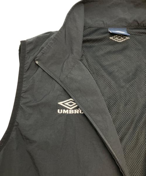 UMBRO（アンブロ）UMBRO (アンブロ) FREAK'S STORE (フリークスストア) ナイロンベスト ブラック サイズ:SIZE Mの古着・服飾アイテム