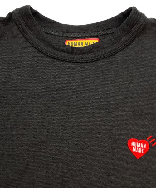 HUMAN MADE（ヒューマンメイド）HUMAN MADE (ヒューマンメイド) 半袖Tシャツ ブラック サイズ:SIZE Ｍの古着・服飾アイテム