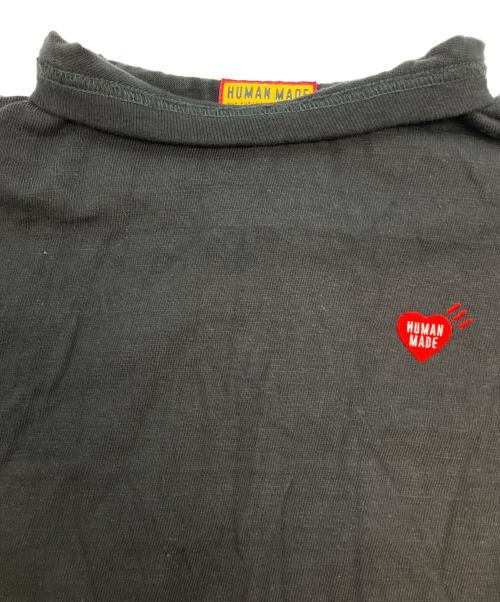 HUMAN MADE（ヒューマンメイド）HUMAN MADE (ヒューマンメイド) 半袖Tシャツ ブラック サイズ:SIZE Ｍの古着・服飾アイテム