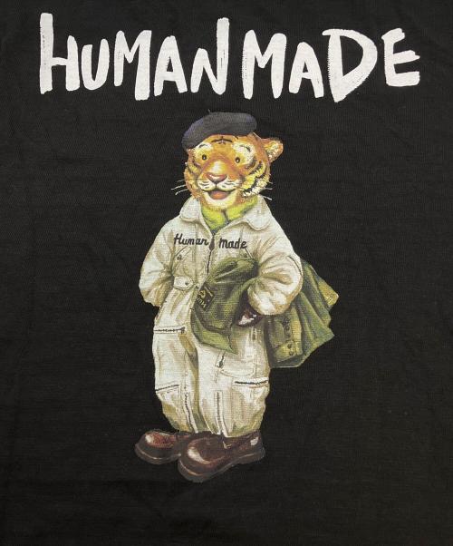 HUMAN MADE（ヒューマンメイド）HUMAN MADE (ヒューマンメイド) 半袖Tシャツ ブラック サイズ:SIZE Ｍの古着・服飾アイテム