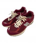 NEW BALANCEニューバランス）の古着「ローカットスニーカー」｜レッド×ベージュ
