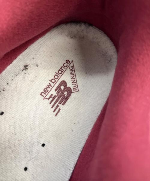 NEW BALANCE（ニューバランス）NEW BALANCE (ニューバランス) ローカットスニーカー レッド×ベージュ サイズ:25.5の古着・服飾アイテム