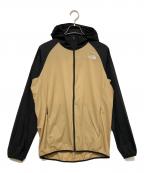 THE NORTH FACEザ ノース フェイス）の古着「ジップジャケット」｜ベージュ×ブラック
