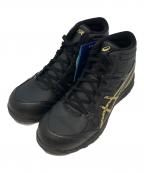 asicsアシックス）の古着「ウィンジョブ」｜ブラック×ゴールドカラー