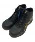 asics（アシックス）の古着「ウィンジョブ」｜ブラック×ゴールドカラー