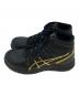 asics (アシックス) ウィンジョブ ブラック×ゴールドカラー サイズ:28：8000円