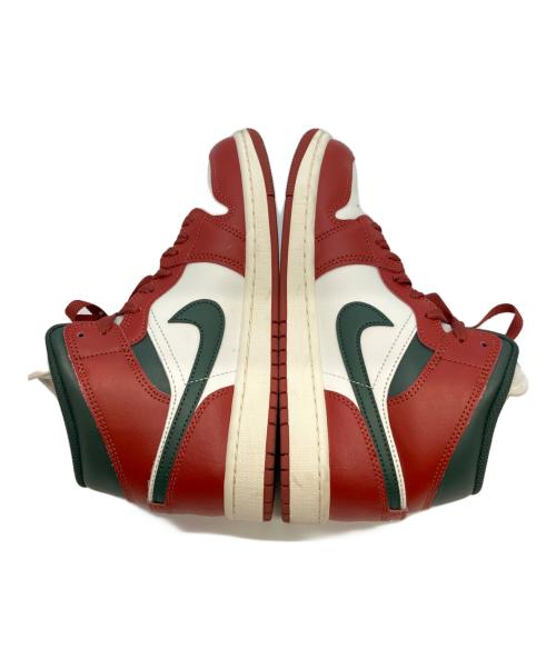 NIKE（ナイキ）NIKE (ナイキ) Air Jordan 1 Mid レッド×グリーン サイズ:26.5の古着・服飾アイテム