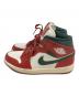 NIKE (ナイキ) Air Jordan 1 Mid レッド×グリーン サイズ:26.5：8000円