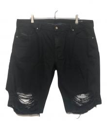 DIESEL（ディーゼル）の古着「デニムパンツ」｜ブラック