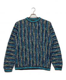Coogi（クージー）の古着「薄手ニット」｜ブルー