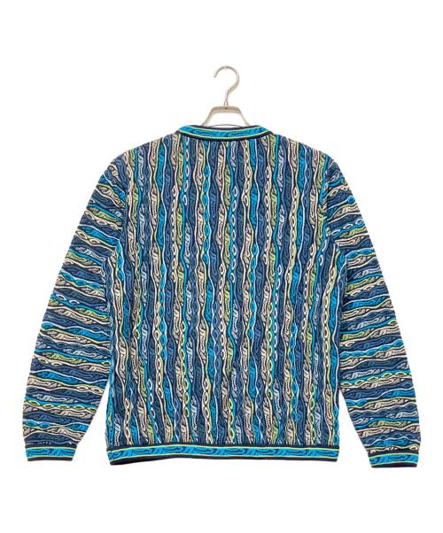 Coogi（クージー）COOGI (クージー) 薄手ニット ブルー サイズ:SIZE Mの古着・服飾アイテム