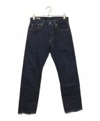 LEVI'S PReMIUMリーバイス プレミアム）の古着「ワイドデニムパンツ」｜ブルー