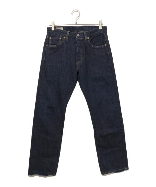 LEVI'S PReMIUM（リーバイス プレミアム）LEVI'S PReMIUM (リーバイス プレミアム) ワイドデニムパンツ ブルー サイズ:SIZE W30の古着・服飾アイテム