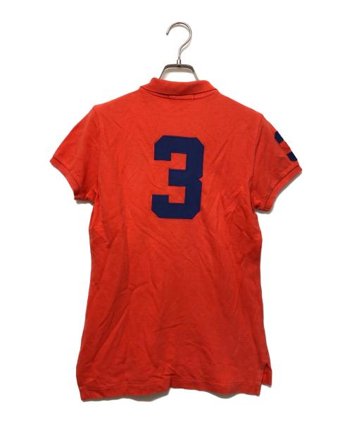 POLO RALPH LAUREN（ポロ・ラルフローレン）POLO RALPH LAUREN (ポロ・ラルフローレン) 半袖ポロシャツ オレンジ サイズ:SIZE Mの古着・服飾アイテム
