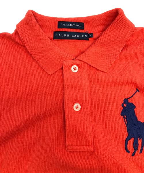 POLO RALPH LAUREN（ポロ・ラルフローレン）POLO RALPH LAUREN (ポロ・ラルフローレン) 半袖ポロシャツ オレンジ サイズ:SIZE Mの古着・服飾アイテム