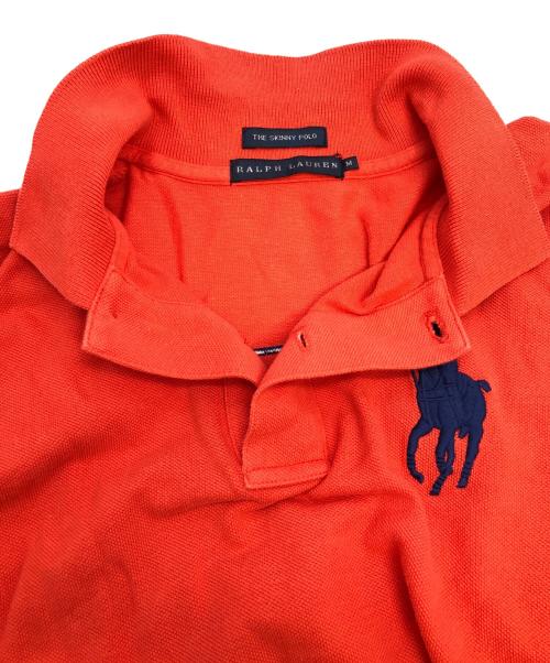 POLO RALPH LAUREN（ポロ・ラルフローレン）POLO RALPH LAUREN (ポロ・ラルフローレン) 半袖ポロシャツ オレンジ サイズ:SIZE Mの古着・服飾アイテム