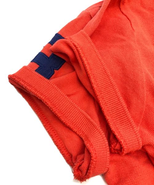 POLO RALPH LAUREN（ポロ・ラルフローレン）POLO RALPH LAUREN (ポロ・ラルフローレン) 半袖ポロシャツ オレンジ サイズ:SIZE Mの古着・服飾アイテム