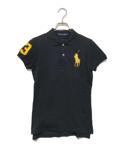 POLO RALPH LAUREN（ポロ・ラルフローレン）POLO RALPH LAUREN (ポロ・ラルフローレン) 半袖ポロシャツ ブラック サイズ:SIZE Mの古着・服飾アイテム