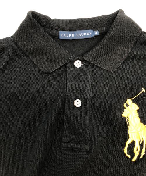 POLO RALPH LAUREN（ポロ・ラルフローレン）POLO RALPH LAUREN (ポロ・ラルフローレン) 半袖ポロシャツ ブラック サイズ:SIZE Mの古着・服飾アイテム