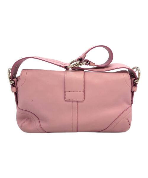 COACH（コーチ）COACH (コーチ) ソーホー　ワンショルダーバッグ ピンクの古着・服飾アイテム