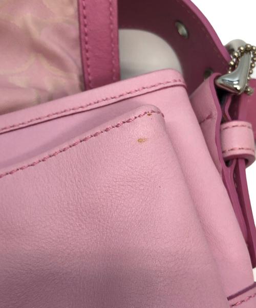 COACH（コーチ）COACH (コーチ) ソーホー　ワンショルダーバッグ ピンクの古着・服飾アイテム
