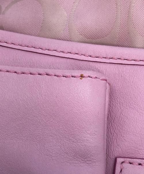COACH（コーチ）COACH (コーチ) ソーホー　ワンショルダーバッグ ピンクの古着・服飾アイテム